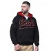 Kansas City Chiefs Starter Black Big Shot Full-Zip Double Hoodie