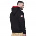 Kansas City Chiefs Starter Black Big Shot Full-Zip Double Hoodie