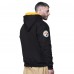 Pittsburgh Steelers Starter Black Big Shot Full-Zip Double Hoodie