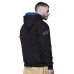 Толстовка Buffalo Bills Starter Black Big Shot Full-Zip Double