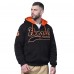 Cincinnati Bengals Starter Black Big Shot Full-Zip Double Hoodie