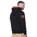 Cincinnati Bengals Starter Black Big Shot Full-Zip Double Hoodie