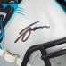 Tetairoa McMillan Carolina Panthers Autographed Fanatics Authentic Riddell Speed Mini Helmet