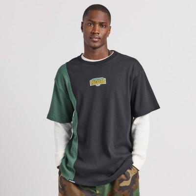 Футболка Unisex Green Bay Packers Off Season x NFL Black Spliced