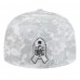 Бейсболка Pittsburgh Steelers New Era Gray 2025 Salute to Service Fan Pack 59FIFTY