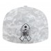 Бейсболка New England Patriots New Era White 2025 Salute to Service Fan Pack 59FIFTY