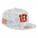 Бейсболка Cincinnati Bengals New Era White 2025 Salute to Service Fan Pack 59FIFTY