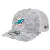 Бейсболка Miami Dolphins New Era Gray Salute to Service Fan Pack 9SEVENTY Trucker