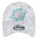 Бейсболка Miami Dolphins New Era White 2025 Salute to Service Digital Camo Fan Pack 39THIRTY