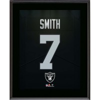 Geno Smith Las Vegas Raiders Fanatics Authentic 10.5 x 13 Jersey Number Sublimated Player Plaque
