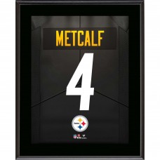 DK Metcalf Pittsburgh Steelers Fanatics Authentic 10.5 x 13 Jersey Number Sublimated Player Plaque