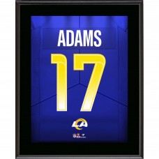 Davante Adams Los Angeles Rams Fanatics Authentic 10.5 x 13 Jersey Number Sublimated Player Plaque