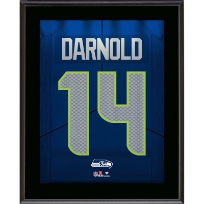 Sam Darnold Seattle Seahawks Fanatics Authentic 10.5 x 13 Jersey Number Sublimated Player Plaque