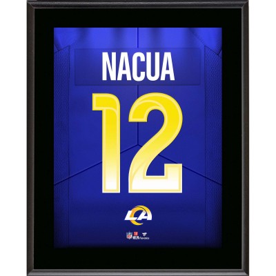 Puka Nacua Los Angeles Rams Fanatics Authentic 10.5 x 13 Jersey Number Sublimated Player Plaque