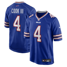 Джерси Buffalo Bills James Cook III Nike Royal Team Game Джерси Buffalo Bills James Cook III Nike Royal Team Game