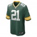 Игровая джерси Green Bay Packers Nate Hobbs Nike Green Team Game