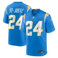 Los Angeles Chargers Benjamin St-Juste Nike Powder Blue Team Game Jersey