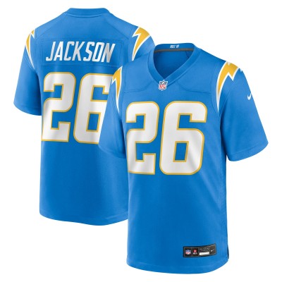 Los Angeles Chargers Donte Jackson Nike Powder Blue Team Game Jersey