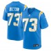 Los Angeles Chargers Mekhi Becton Nike Powder Blue Team Game Jersey