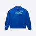 Женская Seattle Seahawks Mitchell & Ness Royal Full-Snap Satin Jacket