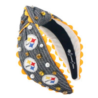 Pittsburgh Steelers Brianna Cannon Cross Stitch Headband