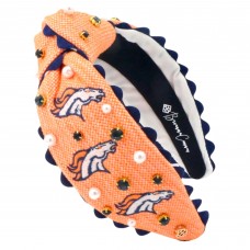 Denver Broncos Brianna Cannon Cross Stitch Headband Denver Broncos Brianna Cannon Cross Stitch Headband