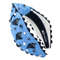 Carolina Panthers Brianna Cannon Cross Stitch Headband