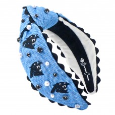 Carolina Panthers Brianna Cannon Cross Stitch Headband