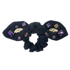 Baltimore Ravens Brianna Cannon Logo Bow Scrunchie