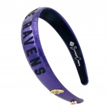 Baltimore Ravens Brianna Cannon Thin Embroidered Headband