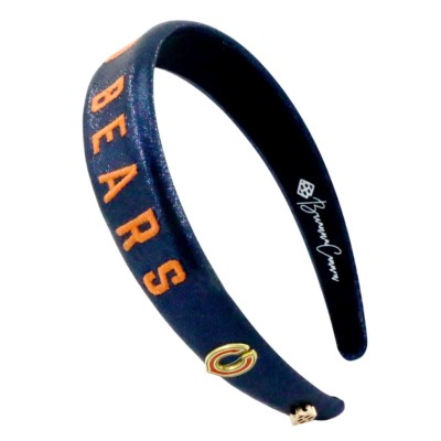 Chicago Bears Brianna Cannon Thin Embroidered Headband