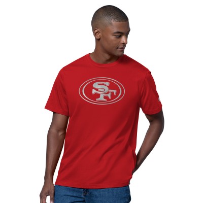 San Francisco 49ers Starter Scarlet Thursday Night Gridiron T-Shirt
