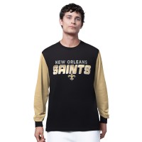 New Orleans Saints Starter Black Thursday Night Gridiron Long Sleeve T-Shirt
