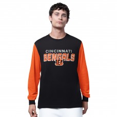 Cincinnati Bengals Starter Black Thursday Night Gridiron Long Sleeve T-Shirt