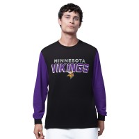 Minnesota Vikings Starter Black Thursday Night Gridiron Long Sleeve T-Shirt