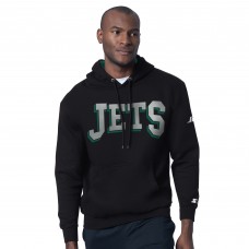 New York Jets Starter Black Thursday Night Gridiron Hoodie New York Jets Starter Black Thursday Night Gridiron Hoodie