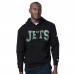 New York Jets Starter Black Thursday Night Gridiron Hoodie New York Jets Starter Black Thursday Night Gridiron Hoodie