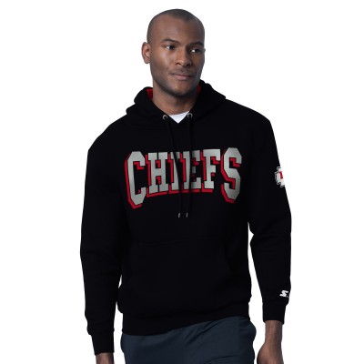 Kansas City Chiefs Starter Black Thursday Night Gridiron Hoodie
