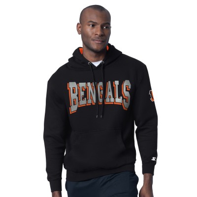 Cincinnati Bengals Starter Black Thursday Night Gridiron Hoodie