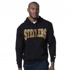 Pittsburgh Steelers Starter Black Thursday Night Gridiron Hoodie