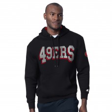 San Francisco 49ers Starter Black Thursday Night Gridiron Hoodie San Francisco 49ers Starter Black Thursday Night Gridiron Hoodie