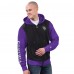 Minnesota Vikings Starter Black/Purple Thursday Night Gridiron Full-Zip Hoodie Minnesota Vikings Starter Black/Purple Thursday Night Gridiron Full-Zip Hoodie