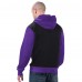 Minnesota Vikings Starter Black/Purple Thursday Night Gridiron Full-Zip Hoodie