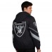Las Vegas Raiders Starter Black/Silver Thursday Night Gridiron Full-Zip Jacket