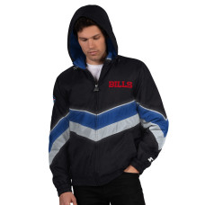 Куртка Buffalo Bills Starter Black/Royal Thursday Night Gridiron Full-Zip Куртка Buffalo Bills Starter Black/Royal Thursday Night Gridiron Full-Zip