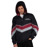 Arizona Cardinals Starter Black/Cardinal Thursday Night Gridiron Full-Zip Jacket