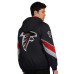 Куртка Atlanta Falcons Starter Black/Red Thursday Night Gridiron Full-Zip