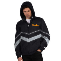 Куртка Pittsburgh Steelers Starter Black/Gold Thursday Night Gridiron Full-Zip