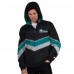 Miami Dolphins Starter Black Thursday Night Gridiron Vintage Logo Full-Zip Hoodie