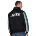 New York Jets Starter Black Thursday Night Gridiron Half-Zip Jacket